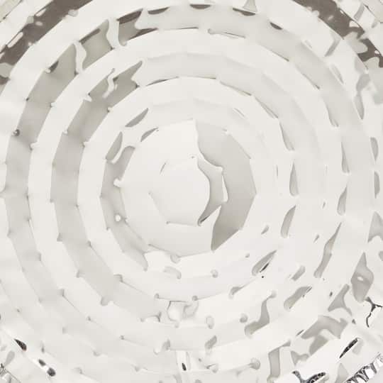 Silver Stainless Steel Glam Wall Décor Accent Set